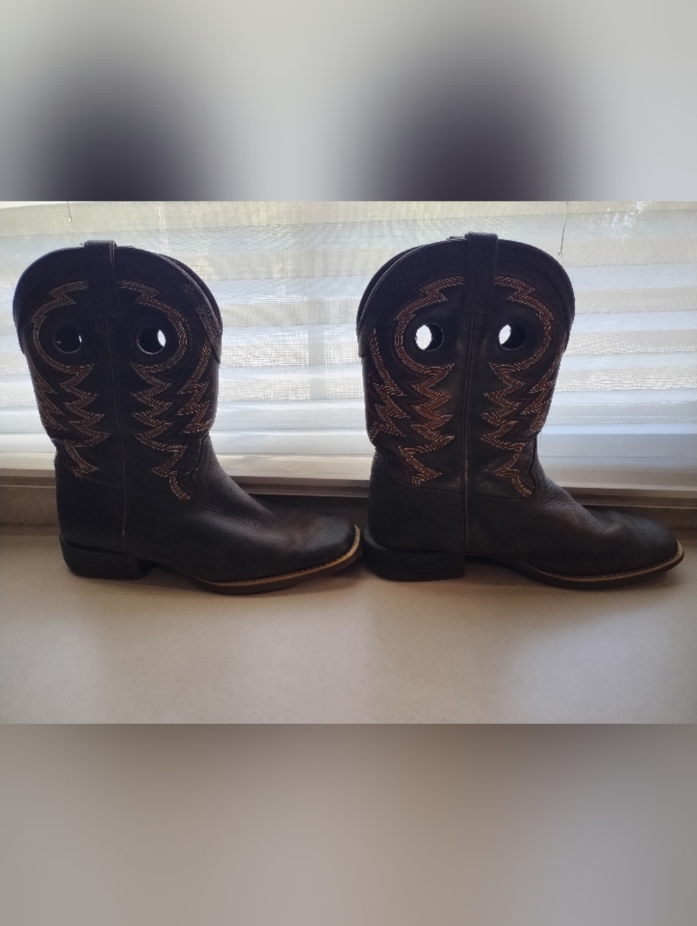 Durango Size 7M Lil Rebel Pro Western Brown Leather Boots 8 inch